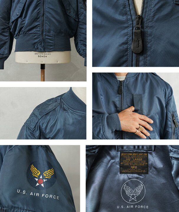 楽天市場】ALPHA アルファ デッドストック MADE IN USA L-2A 