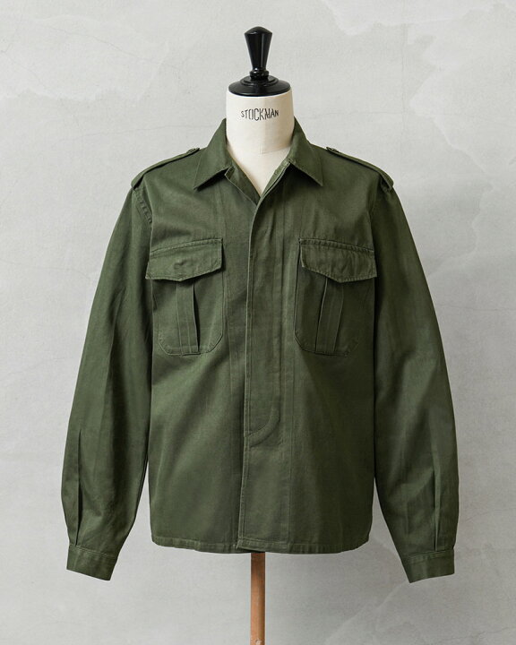 楽天市場】☆実物 USED ベルギー軍 M-64 フィールドシャツ【クーポン 