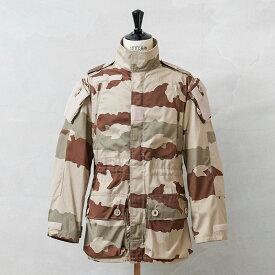 実物 新品 デッドストック フランス軍 FELIN T4 S2 リップストップ コンバットジャケット デザートCCEカモ【クーポン対象外】【I】｜ミリタリージャケット メンズファッション ミリタリー ファティーグジャケット 迷彩 デザートカモ 防蚊仕様 アウトドア 登山
