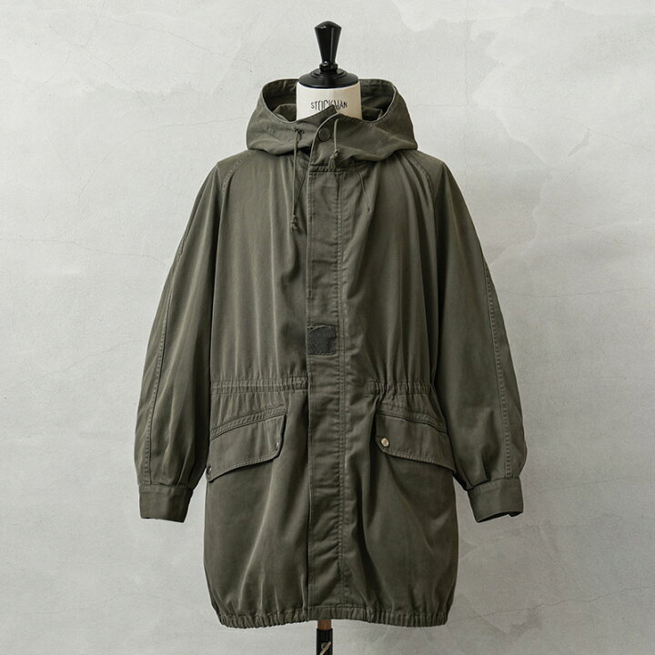 楽天市場】実物 USED フランス軍 M-64パーカーコート 裾ゴム付き 