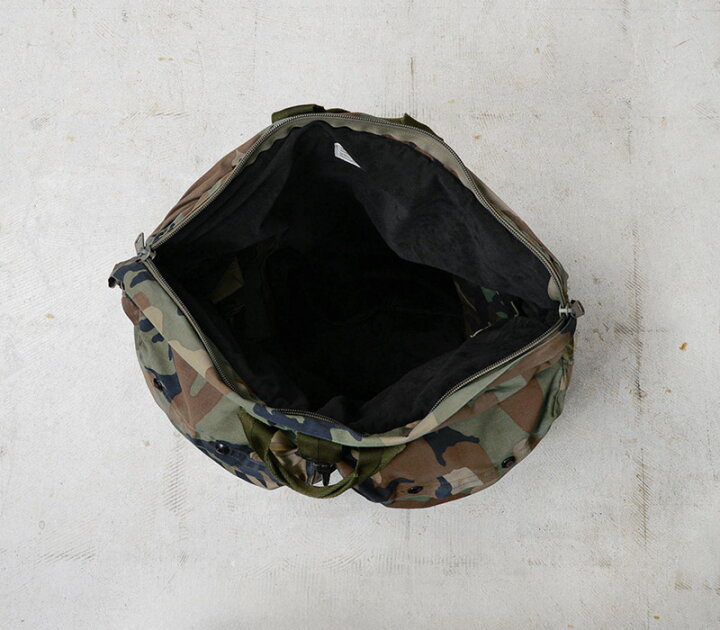 楽天市場】実物 USED 米軍 HGU-56/P ヘルメットバッグ ウッドランド 