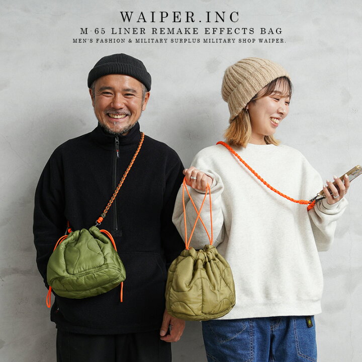 楽天市場】【最短即日発送】WAIPER.inc 実物 米軍 M-65 キルティング 