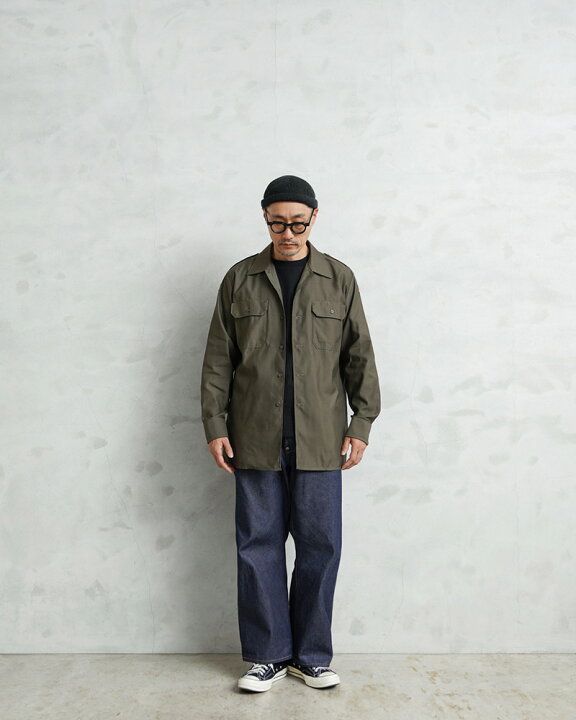 楽天市場】実物 新品 デッドストック ドイツ軍 フィールドシャツ 