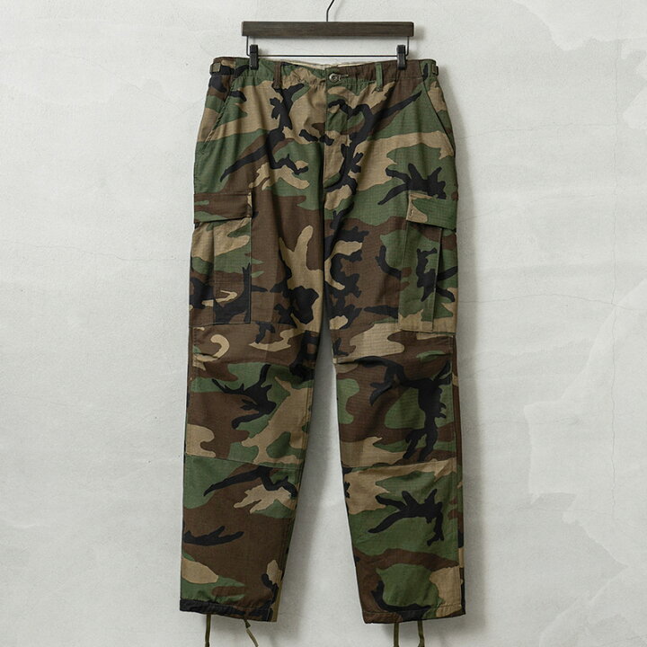 楽天市場】実物 新品 デッドストック 米軍 BDU WOODLAND CAMO カーゴ 