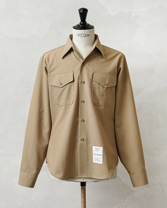 楽天市場】☆実物 新品 デッドストック 米軍 DSCP L/S サービス ドレス 