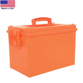 クーポンで最大15%OFF★【あす楽】アメリカ軍 Hayes社製 米軍納入 アーモボックス ORANGE Large 【3サイズ展開】/ ミリタリー【T】