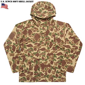 クーポンで最大15%OFF★新品 米軍 G.I.タイプ ECWCS ライトウエイト ソフトシェルパーカー DUCKHUNTER CAMO ミリタリー カジュアル 防寒 軽量 マウンテンパーカー/ レイングッズ レインコート【T】