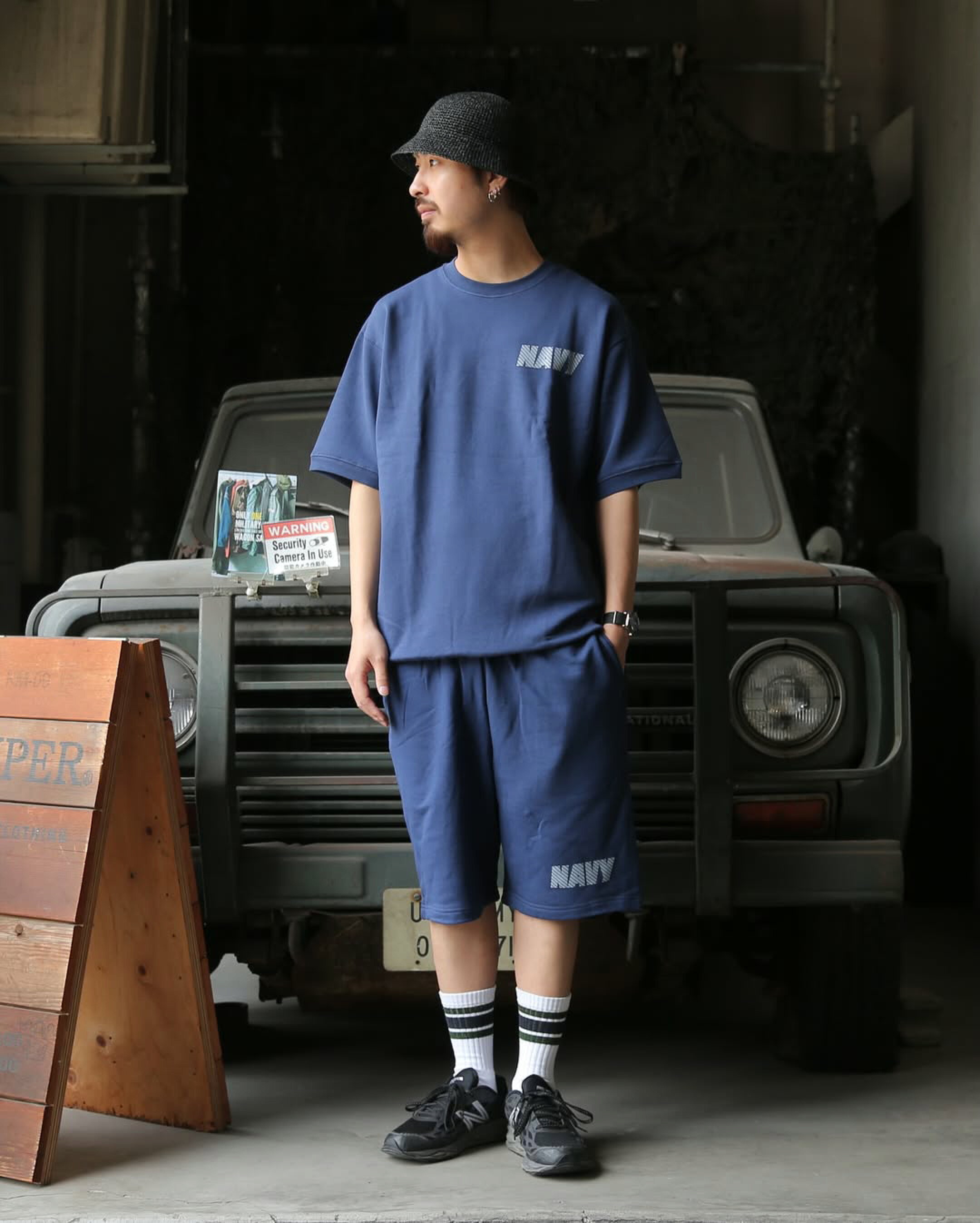 Military shop WAIPER staff coordinate スタッフコーディネート
