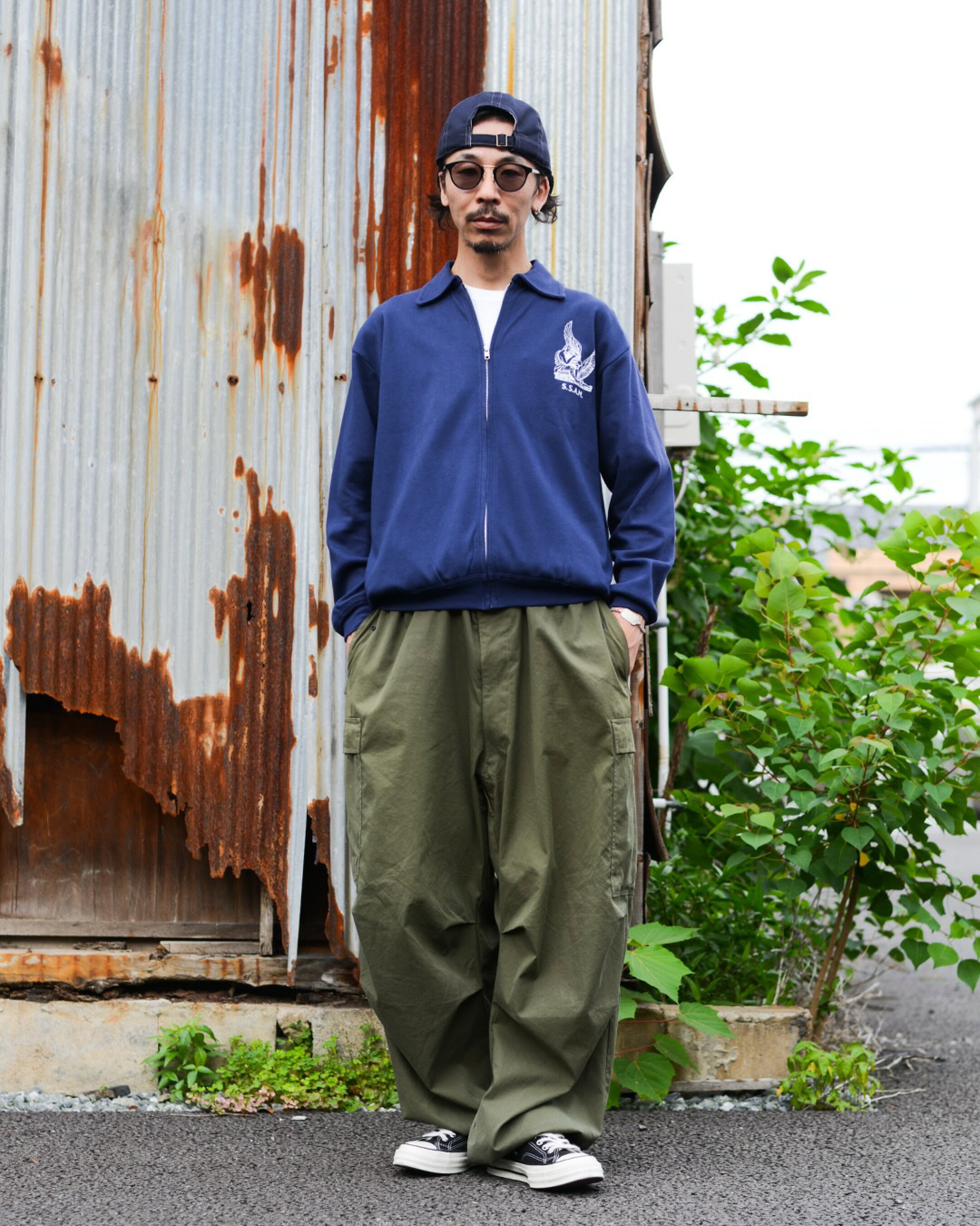 Military shop WAIPER staff coordinate スタッフコーディネート