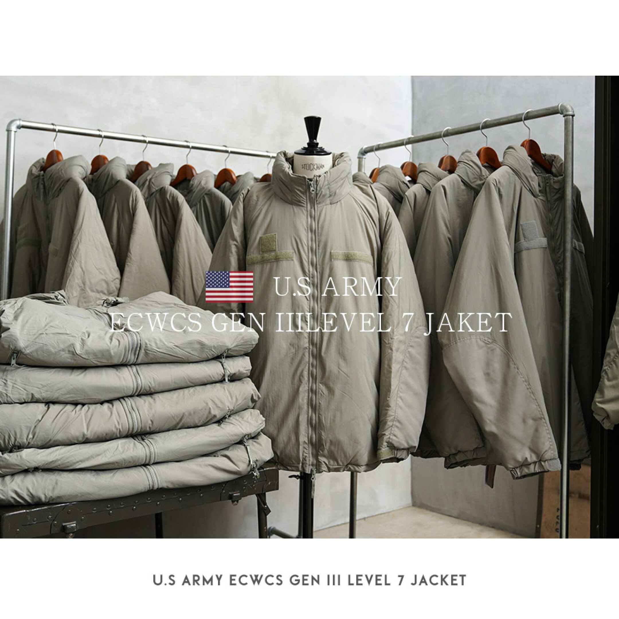 U.S.ARMY ECWCS LEVEL7 JACKET＆PANTS