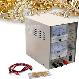 金メッキ機、5Aジュエリーメッキ機、ジュエリーコーティング機、ゴールドシルバー電気メッキ装置、電圧調整可能、多孔質放熱、ジュエリー製造用
