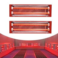 塗装ヒーター 赤外線ヒーター 塗装 スプレーペイントベーキングルーム 2個 2000W 110V 自動車用赤外線塗…