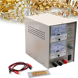 金メッキ機 5A ジュエリー メッキ 装置 電圧調整可能 電気メッキ コーティング ゴールド シルバー 補修 制作 多孔質放熱 貴金属 加工 工具 プロ仕様