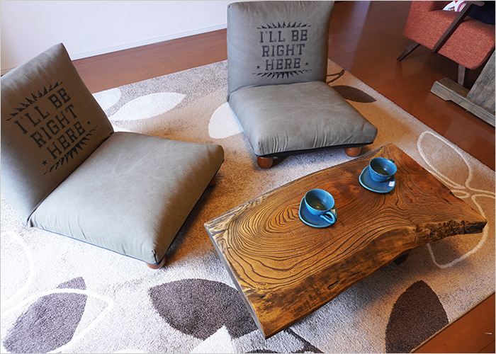 楽天市場】ケヤキの無垢一枚板を贅沢に使用したローテーブル テーブル 