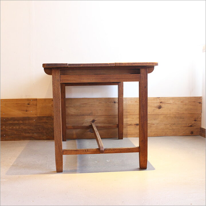 楽天市場】一点物 古材 テーブル アンティーク 作業台 作業机 ケヤキ  