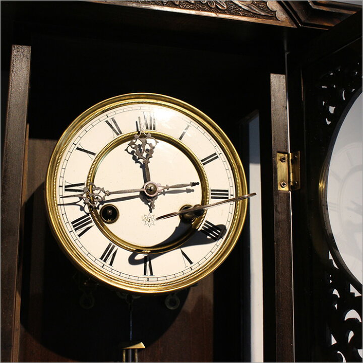 楽天市場】JUNGHANS ユンハンス 柱時計 アンティーク 動作確認済 