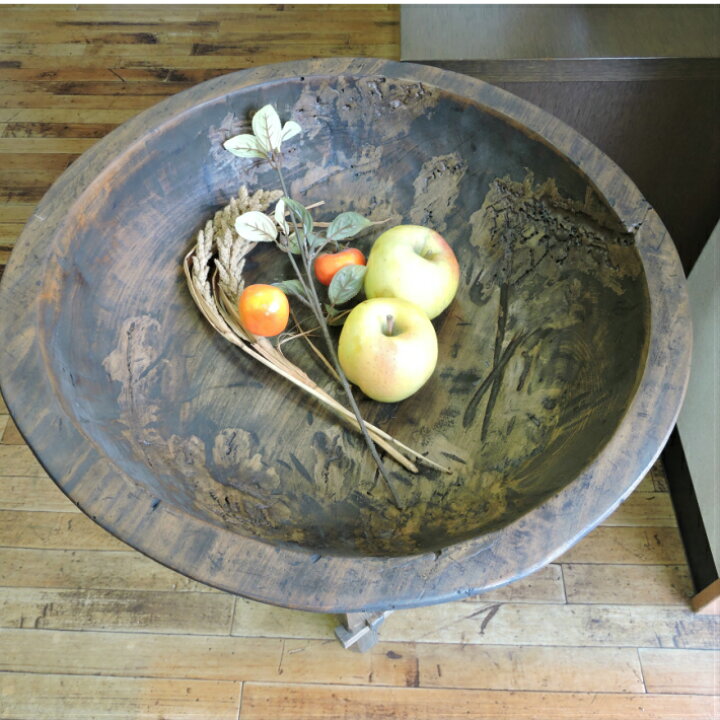 楽天市場】【どこか懐かしいレトロな風合い】古民具 古道具 こね鉢  