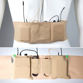 【在庫あり】【国内正規品】URSA Straps MEDIUM DOUBLE POUCH Waist Big Pouch - Beige 送受信機用ストラップ ベルト ベージュ Mサイズ ビッグポーチ ダブルポーチ