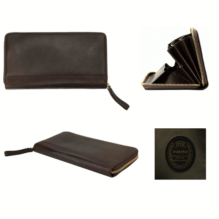 美品　ポーター ワイズ ロングウォレット 341-01318 PORTER WISE（PORTER） ポーター ワイズ ロングウォレット 341-01318