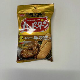ハッピーターンあまから手羽先味 34g ハッピーターン 東海限定 名古屋 手羽先 てばさき 名古屋土産 お土産 おみやげ ご当地スナック スナック お菓子 おやつ 個包装 配りやすい 職場 会社 学校 手軽 限定