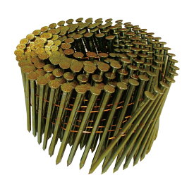 若井産業 ワイヤー連結 斜め釘 布目頭 3.1×90mm（150本×10巻×2箱）／ ワイヤー連結釘