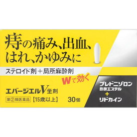 【第(2)類医薬品】エバージエルV坐剤 30個