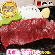 【楽天スーパーSALE スーパーセール】馬刺し スーパーソフト ヒレ 600g 若丸馬刺極しの柔らかさのみ フィ…