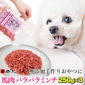 ヘルシー 生馬肉 パラパラミンチ (冷凍) 【250g×3〜10パック】 【ジッパー付きで便利】赤身 ミンチ パラパラ 馬肉 生 犬用 猫用 ペット用 無添加 犬 おやつ 生肉 馬肉ミンチ 猫 ドックフード ドッグフード 挽き肉 挽肉 ペット 冷凍ミンチ 低カロリー シニア アレルギー 老犬