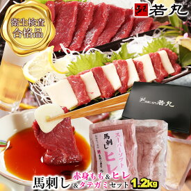 馬刺し 【もも＆ヒレ＆タテガミ のセット】 母の日 母親 父の日 馬肉 おつまみ 馬刺 馬刺し 馬刺し 赤身 つまみ 肉 ギフト 父の日 食べ物 グルメ 若丸 冷凍 ユッケ 食品 父の日 プレゼント実用的 父 誕生日 お取り寄せ お肉 詰め合わせ