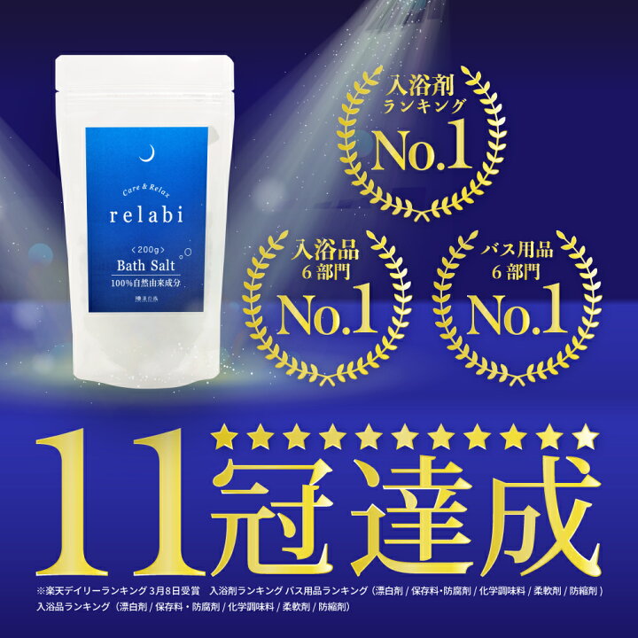楽天市場 バスソルト 入浴剤 発汗 ギフト プレゼント マグネシウム入浴剤 保湿 保温 乾燥 アロマ プチギフト 女性 国産 無添加 癒し リラックス りらび Relabi 0g 2個セット 回分 ばすそると 和漢の森 和漢の森 楽天市場店