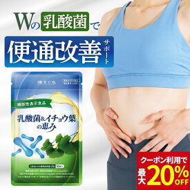 【クーポン利用で10％OFF】＼レビューでもう1袋／ 乳酸菌 サプリ 便通を改善する サポート 腸活 サプリメント 精神的 ストレス 睡眠 腸内環境 イチョウ葉 記憶力 判断力 植物性乳酸菌K-1 有胞子性乳酸菌 ギャバ 乳酸菌＆イチョウ葉の恵み 和漢の森