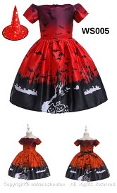 送料無料 新作 ハロウィン コスプレ 女の子 衣装 魔女 子供仮装 コスチューム 子供 洋服 ワンピース キッズ 子どもドレス 巫女 悪魔 cosplay イベント お化け屋敷 変身 帽子 Halloween 姫系 ドレス 変装 魔法使い 100 110 120 130 140 150cm