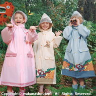 4color キッズ レインコート 女の子 子供用 レインウェア 男の子 雨具 動物 男女兼用 小学生 レインポン…