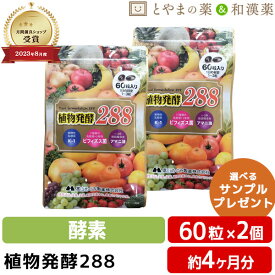 ＼レビュー特典あり／ 植物発酵288 2個セット | フルーツ 植物性 アマニ油 酵素 サプリ オメガ3 サプリメント 健康 アマニオイル 野菜 日本製 乳酸菌 ビューティー 野菜不足 栄養補助 発酵 ギフト お腹 サプリ 食事で不足 カシス 粉末 おすすめ プレゼント 敬老の日