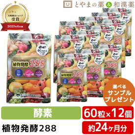 【レビューキャンペーン実施】植物発酵 288 12個 セット | フルーツ 植物性 乳酸菌 アマニ油 酵素 腸 オメガ3 サプリメント 健康 アマニオイル 生酵素 野菜 男性 女性 日本製 乳酸菌 ビューティー 野菜不足 敬老の日 敬老 おすすめ ギフト 健康食品 サプリ 食事で不足 元気