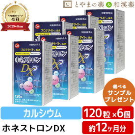 【レビューキャンペーン実施】ホネストロンDX 120粒 6個セット | カルシウム マグネシウム 骨 プロテタイト ボーンペップ マンゴスチン 大豆イソフラボン 大豆胚芽 みかん サプリ 健康 サプリメント 男性 女性 敬老の日 プレゼント 敬老 敬老会 ギフト 健康食品 食事で不足