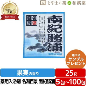 名湯百景 南紀勝浦 温泉 薬用入浴剤 (医薬部外品) 入浴剤 お風呂 お試し ギフト プレゼント バスソルト 個包装 分包 富山の常備薬 温浴 バス 日本製 疲労 回復 母の日 母の日プレゼント ぽっきり1000円 アソート ポッキリ入浴剤 温泉の素 入浴剤 名湯 温泉の素 入浴剤