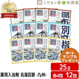＼ポイント5倍！／ 名湯百景 湯布院 別府 指宿 温泉 薬用入浴剤 (医薬部外品) 12包 入浴剤 風呂 お試し 疲労 回復 ポッキリ入浴剤 にごり 温泉の素 詰め合わせ 入浴剤セット 名湯 福袋 御礼 プチギフト プレゼント 温浴 アソート 温泉の素 入浴剤 ギフト 入浴剤 温泉 入浴