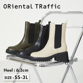 ＼スーパーSALE限定50％OFFで4,450円／【MAX20％オフクーポン有】【P10倍】【SALE】ブーツ レディース サイドゴア 定番 厚底 ミドルヒール 6cm 疲れにくい 歩きやすい トレンド ブラック黒 ホワイト カーキ カジュアル 秋 冬 お洒落 おでかけ 送料無料