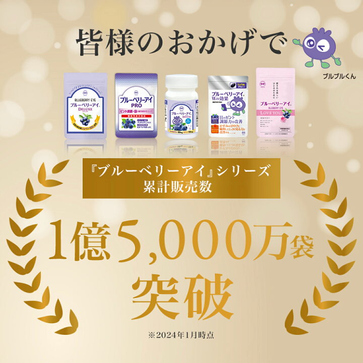 楽天市場】【ポイント10倍】 ブルーベリーアイ DELUXE 【 わかさ生活 