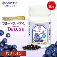 【ポイント10倍】ブルーベリーアイ DELUXE for ファミリー 93粒入り1本 【 わかさ生活 公式 】 ブルーベ…