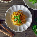 【MA30%offクーポンあり】益子焼 kinariリンカプレート(M) リンカ プレート 皿 中皿 パン皿 デザート皿 リム皿 かわいい おしゃれ 和食器 北欧風 洋風 カフェ風 シンプル おしゃれ 花形 白 お花の形 名入れお家カフェ