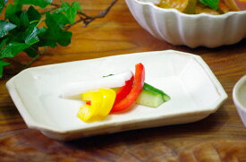 益子焼 角皿 (長方形) kinari デザートプレート 長いお皿 シンプル トレー ナチュラル わかさま陶芸