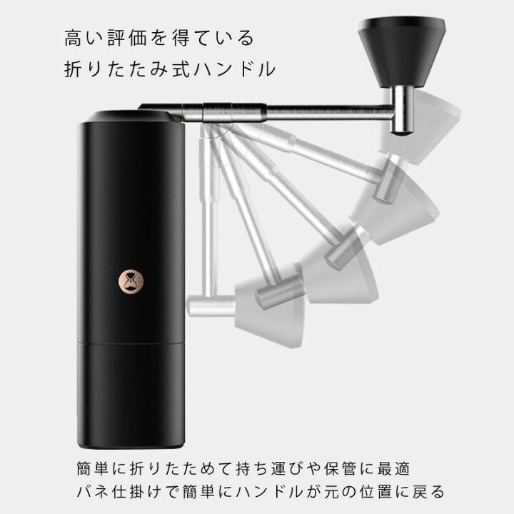 楽天市場】TIMEMORE タイムモア Chestnut X 手挽きコーヒーミル coffee 