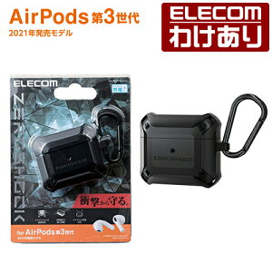 y󂠂zGR AirPods 3 p ZEROSHOCKP[X airpods3 GA|bY3 [VbN P[X ubN AVA-AP3ZEROBK yō3300~ȏőz[󂠂][ELECOMFGR킯Vbv][