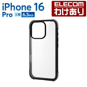 y󂠂zGR iPhone16 Pro p MUBRAIN nCubhP[X GAobO P[X Jo[ ubN×NAubN PM-A24CHVAIRBK yō3300~ȏőz[󂠂][ELECOMFGR킯V