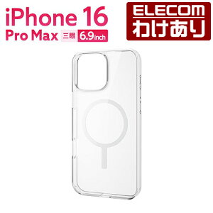 �y�󂠂�z�G���R�� iPhone16 Pro MAX �p �n�C�u���b�h�P�[�X MAGKEEP 3�� 6.9 �X�}�z �n�C�u���b�h �P�[�X �J�o�[ �z���C�g PM-A24DMAG02WH �y�ō�3300�~�ȏ�ő��������z[�󂠂�][ELECOM�F�G���R���킯����