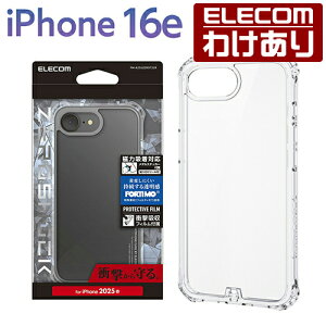 y󂠂zGR iPhone 16e p ZEROSHOCK P[X CrWu tHeC ^XebJ[t @[VbN nCubh P[X Jo[ NA ELECOM PM-A25SZEROT2CR yō3300~ȏő