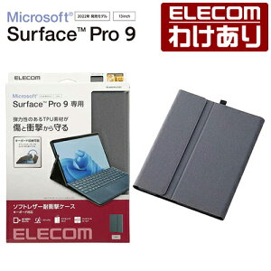 y󂠂zGR Surface Pro9 Pro10 p \tgU[P[X t[AO ^b`y[ P[X Jo[ O[ ELECOM TB-MSP9PLF2GY yō3300~ȏőz[󂠂][ELECOMFGR킯