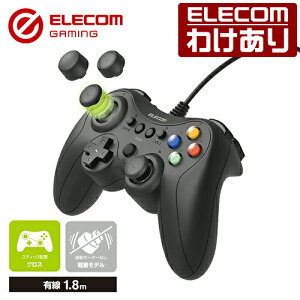 �y�󂠂�z�G���R�� ELECOM GAMING �L�� FPS �Q�[���p�b�h GP30X Xbox�n�z�u �y�� Xinput �X�e�B�b�N�J�X�^�}�C�Y�Ή� FPS�d�l ���J�j�J���g���K�[ �u���b�N ELECOM JC-GP30XBK �y�ō�3300�~�ȏ�ő��������z[